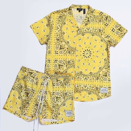 BOOHOO × Migos /BANDANA Set Up　YELLOW