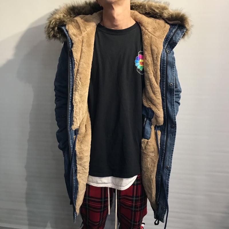 Sixth June/FUR モッズコート DENIM | BINGOSTAR ・ ビンゴスター Sixth June/FUR モッズコート DENIM | BINGOSTAR ・ ビンゴスター