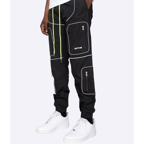 EPTM/PIPING  NYLON PANTS