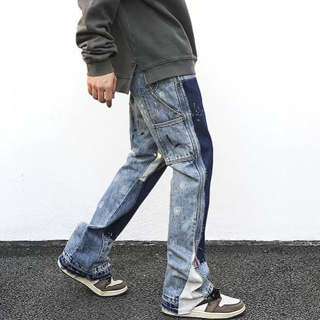 WOSS.official/Buggy  denim pants　"Blue "