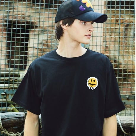 MISTER CHILD/SMILE LOGO Tshirts "BLACK"