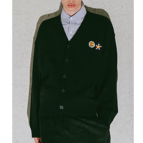 MISTER CHILD/Knit cardigan "BLACK"