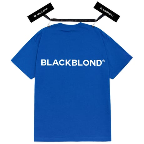BLACK BLOND/Smile classic Tee BLUE