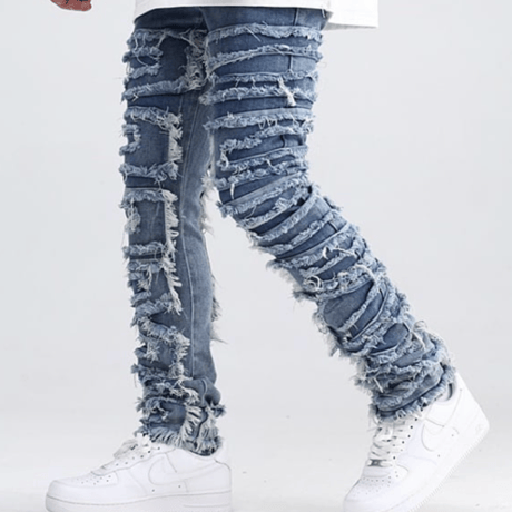 Mismatch NYC/ Fringe Denim