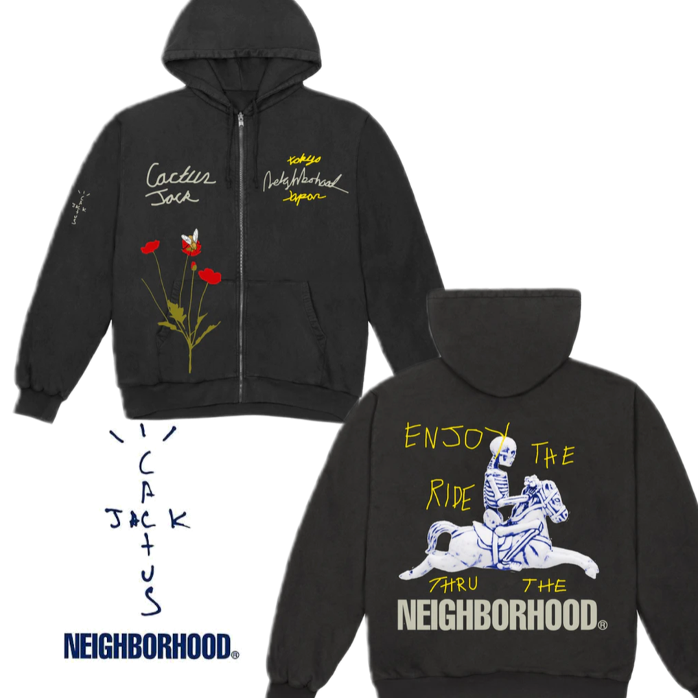 Travis Scott ✖︎ neighborhood /Cactus Jack zip