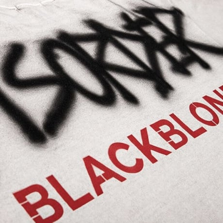 BLACK BLOND/Disorder Spray patch  Sweatshirt  "IVORY"