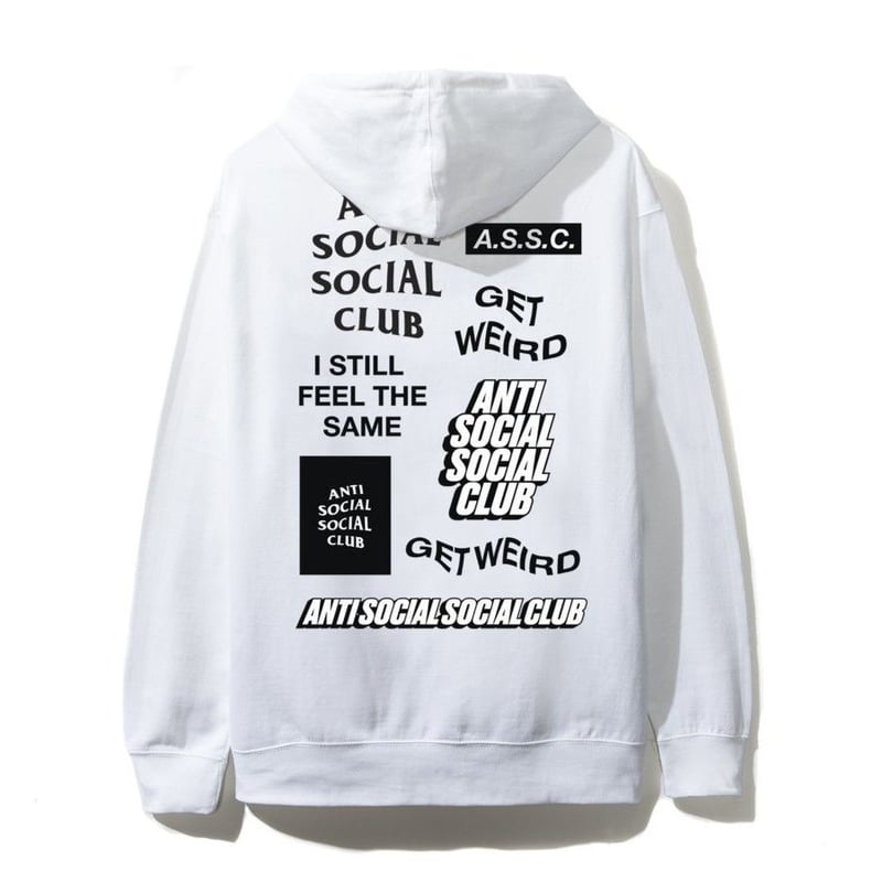 Anti Social Social Club/SS新作 Logo Hoodie WHITE ...