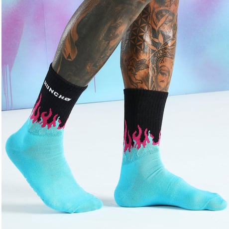 BOOHOO × Migos /FLAME SOCKS