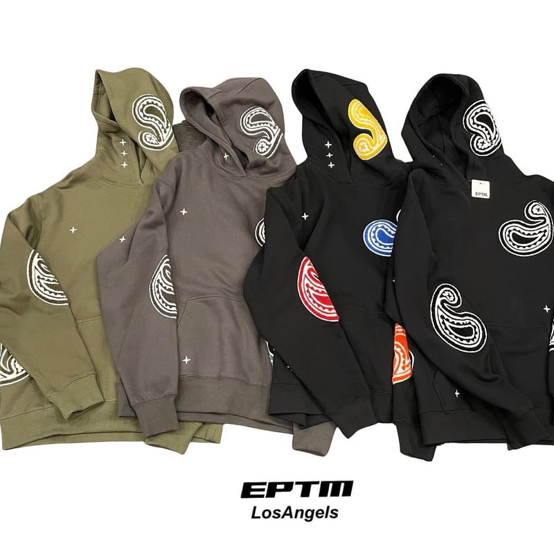 EPTM/PAISLEY HOODIE ”OLIVE” | BINGOSTAR ・ ビンゴスター
