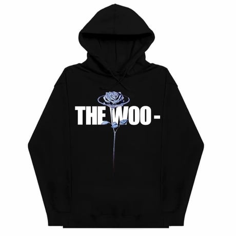V LONE × POP SMOKE/THE WOO  Hoodie BLACK