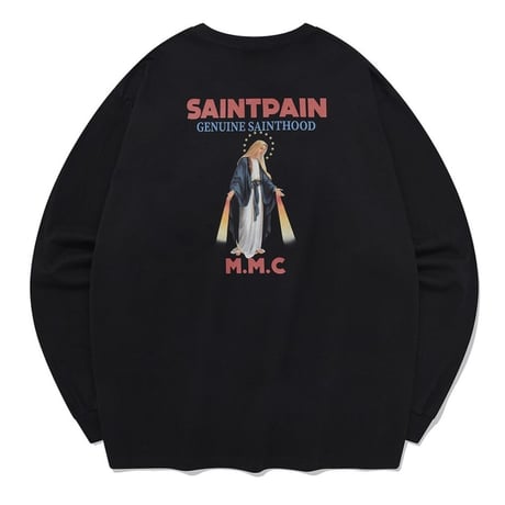 SAINT PAIN/MARY LongSleeve Tee BLACK