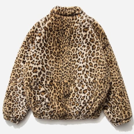 SAINT PAIN/FUR JACAKET  LEOPARD