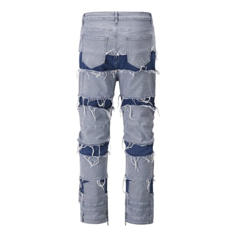 Mismatch NYC/Layered Zip Denim