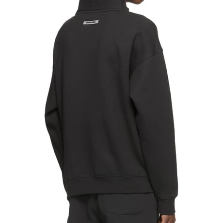 ESSENTIALS  fear of god /HALF ZIP pullover "BLACK"