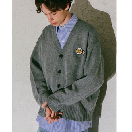 MISTER CHILD/Knit cardigan "GREY"