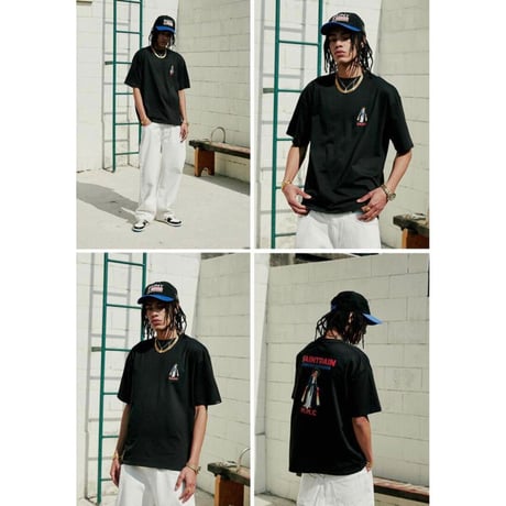 SAINT PAIN/MARY  Tee BLACK