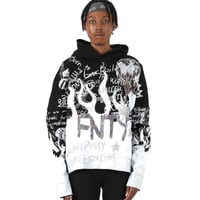 FNTY/Flying FLAME Hoodie "BLACK"