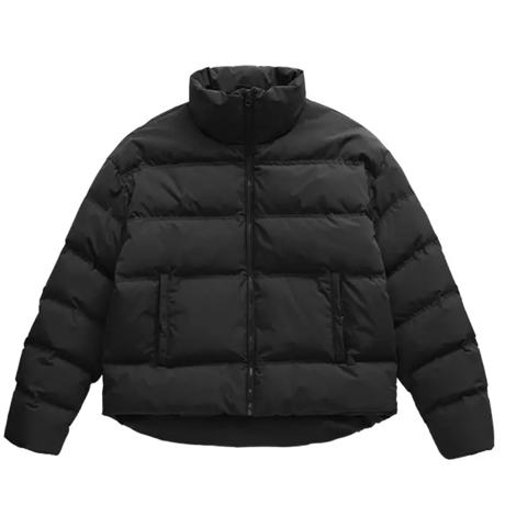 WOSS.official/SHORT DOWN JACKET  BLACK