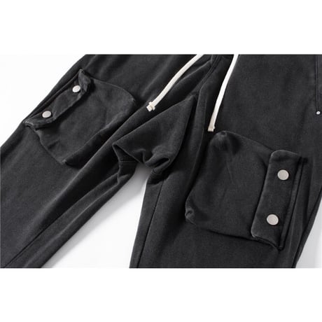 WOSS.official/Snap Cargo Pants   vintage black