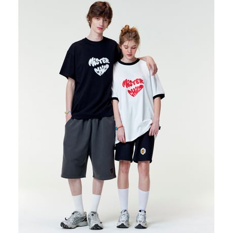 MISTERCHILD/ Heart Beat Tshirts "BLACK"
