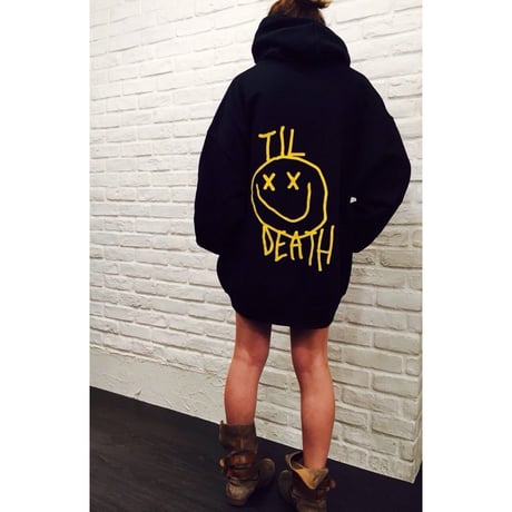 Ryan Hawaii/Smile hoodie  BLACK
