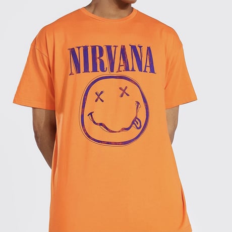 NIRVANA/Official Tshirts  "ORANGE”