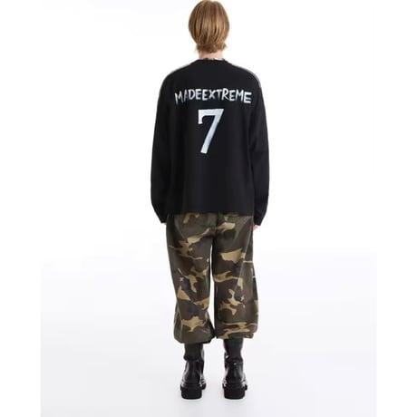 MADE EXTREME/ Paint LongSleeve Tee "BLACK"