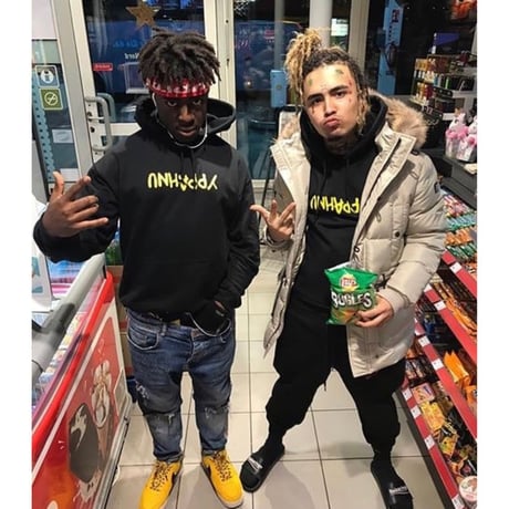 Lil Pump official merch/Unhappy Smile Hoodie