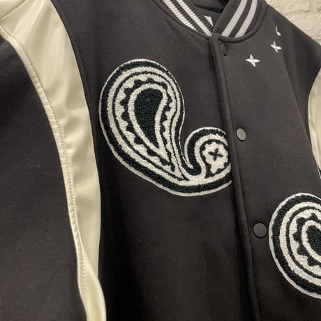 EPTM/PAISLEY VERSITY Jacket ”BLACK"