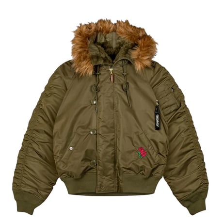 GRMY/ THE PLANET N-2B FLIGHT JACKET "KHAKI"