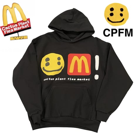 CPFM ×  McDonald's / ibons! Hoodie BLACK