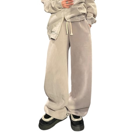 Mismatch NYC/Washed Straight SweatPants (SET UP)
