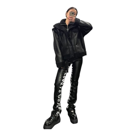 RockStar Original / Flare Leather Pants