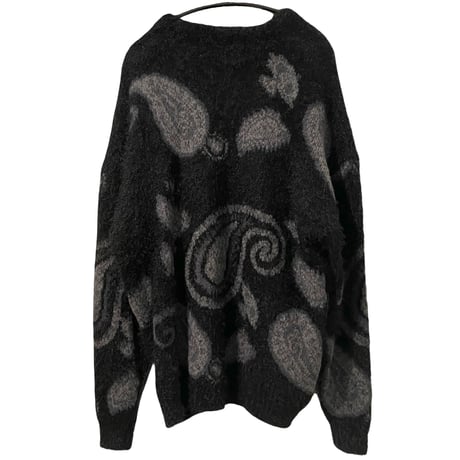 RE NEW/Bandana knit "BLACK"