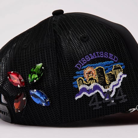 TOXICITY X DSMSD/ TROUBLE IN PARADISE TRUCKER HAT (BLACK)