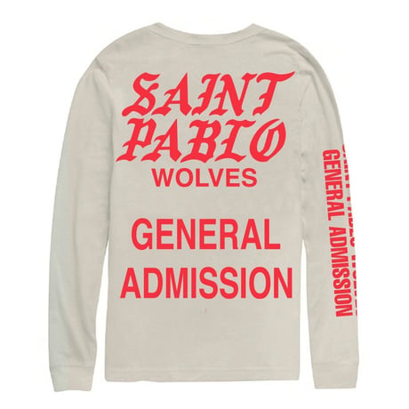 Saint Pablo Tour/official long sleeve