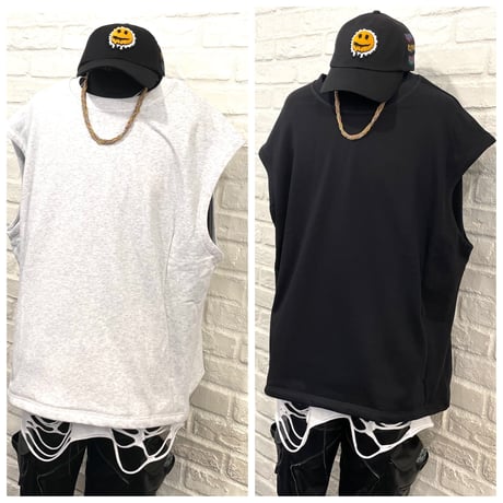 WOSS.official/Oversize CUT OFF Sweat