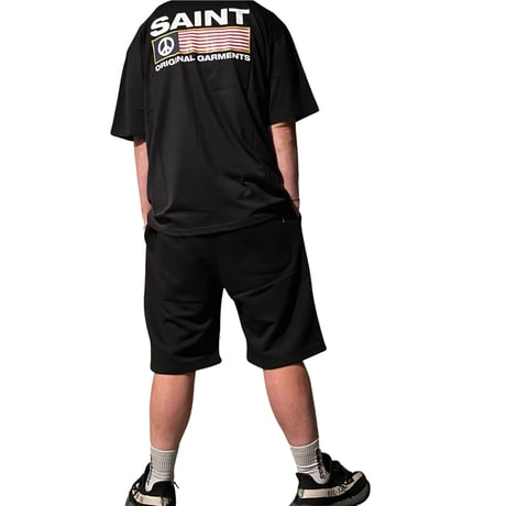 SAINT PAIN/Piece LOGO Tee BLACK
