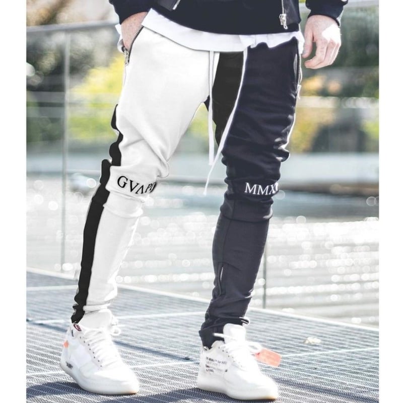 パンツ GUAPI GUAPI/FUSION Track Pants BLACK×WHITE | BINGOSTA