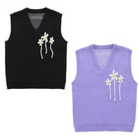 WOSS.official/Flower Knit  Vest