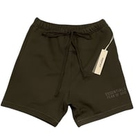 ESSENTIALS Fear OF God/Graphic Shorts  "OFF BLACK"