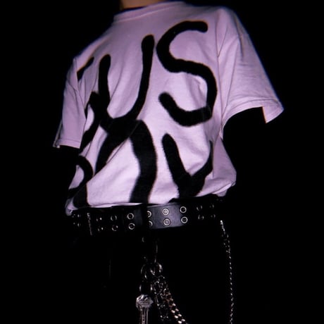 SUS BOY/LOGO Anarchy Tshirts  PINK