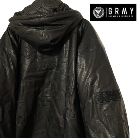GRMY/ LEATHER CITY Puffy Jacket