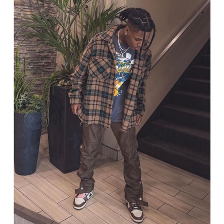 MNML/WOOL Flannel Shirts Jacket
