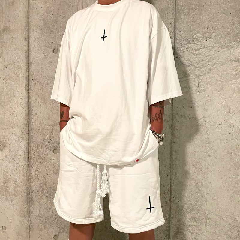 By The R/ Cross Cotton Shorts 