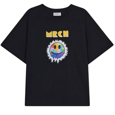 MISTER CHILD/ Rainbow SMILE Tshirts "BLACK"