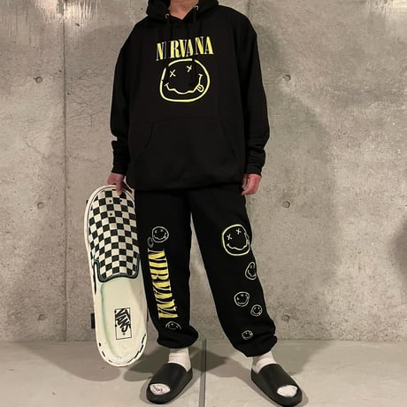 NIRVANA/Official Oversize SetUp (hoodie＋pants)