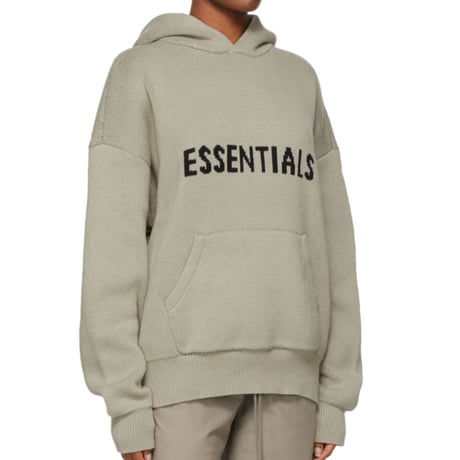 FOG Essentials/Knit Hoodie "khaki"
