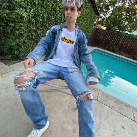 Drew House/Mascot LongSleeve WHITE