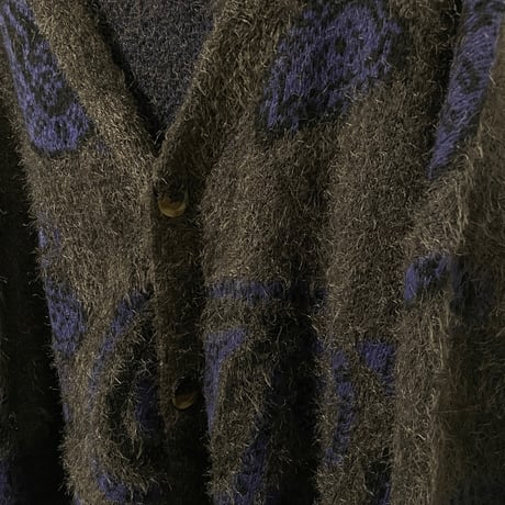 RE NEW/Bandana knit cardigan